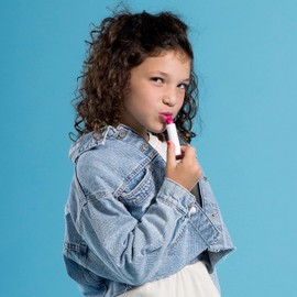 Miss Nella Nail Polis + Lip Balm Set (Sugar Plum + Cherry Macaroon)