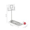 Miniature Office Desktop Ornament Decoration Basketball Hoop Toy Board Game