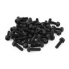 Sourcingmap M3 x 10mm Plastic Phillips Pan Head Machine Screws