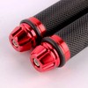 Evomosa Motorcycle Grips, Universal Motorcycle Grips, Aluminum Handlebar Ends 0.9