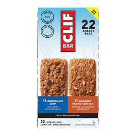 Clif Suplemento Nutricional Barritas Energéticas, Chocolate Almendra Fudge, 12 Barritas x 68g
