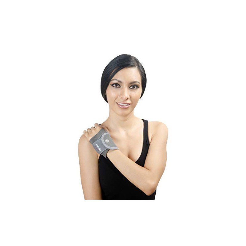 Muñequera Elástica Para Pulgar- Ambidiestra-Negro- Modelo E06 (UNITALLA, ORTOPEDICO)