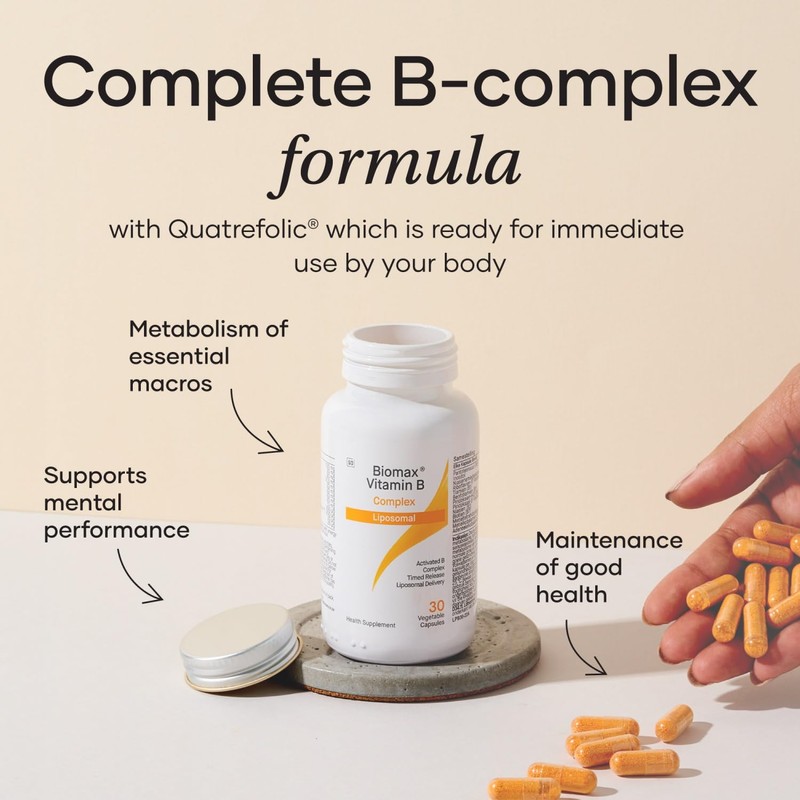 Coyne Biomax – Vitamin B Complex – High Absorption Liposomal