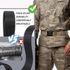 Vikarland 2 Pack Hebillas de Metal Hombres Cinturón Táctico Nylon