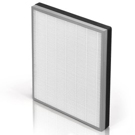 [1 Pack] HE400 Filter Replacements Compatible with Shark air purifier 4 with Advanced Odor Lock HE400 HE401 HE402 HE405, 3-in-1 Filtration H13 True HEPA, H13 HEPA, Carbon and Pre-Filter, Remove Odor
