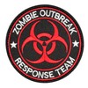 U-LIAN Zombie Outbreak Response Team Biohazard Morale Tactical Patch Embroidered