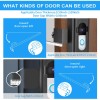 Himtop Anti Theft Doorbell Door Mount for Ring No Drill