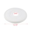MY MIRONEY White PU Ceiling Medallion Decorative Ceiling Fan Medallion