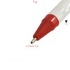 ZOFAX Stylus Ballpoint Pens, RED, Medium Point (1.0mm), Pack of