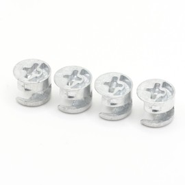 ReplacementScrews Eccentric Cam Lock Nuts Compatible with IKEA Part 106720 (Pack of 4)