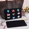 PH PandaHall 2pcs Inserts for Ita Bag, 11.4x6.9 inch Black