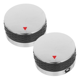 SUPVOX 2pcs Oven Control Knobs Replacement Gas Knob BBQ Grills and Stoves Ergonomic Design with Smooth Surface Core for Enhanced Cooking Control