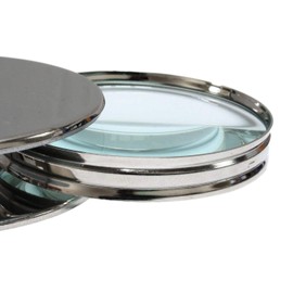 Usher Chrome Plated Magnifying Glass Ideal Desktop Gift 480