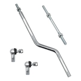 Throttle Linkage Rod Kit Fit for Dodge Joints Dodge P-Pump 1994-1998,for Dodge Ram 2500 1994-1998,for Dodge Ram 3500 1994-1998,for Dodge Cummins P7100,Throttle Linkage Kit Replace 3932317 5011849AB