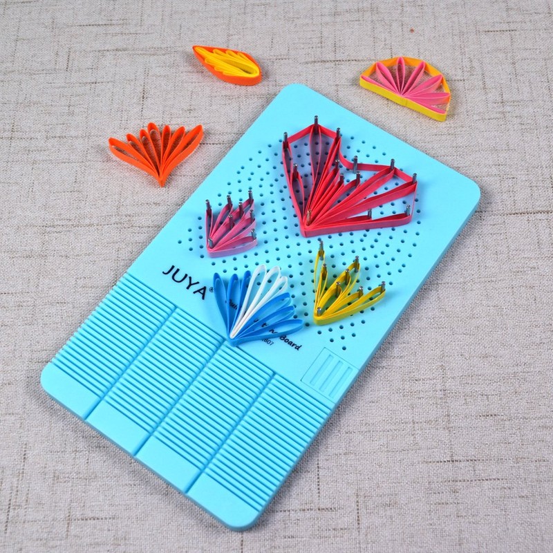 JUYA Quilling Knitting Board with 2 Functions Have Sticks Storage