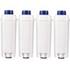 4 Pack Coffee Filter Replacement for Delonghi Filter DLSC002, DLS