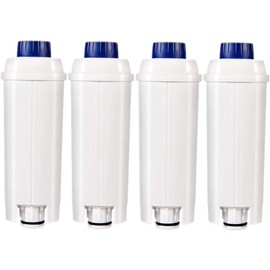 4 Pack Coffee Filter Replacement for Delonghi Filter DLSC002, DLS C002 Compatible with ECAM, Esam, ETAM, BCO, EC