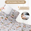 E1F1NN DOT Toddler Nap Mat with Detachable Pillow & Blanket