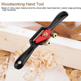 Tailplane 10 inch Adjustable Spokeshave with Flat Base Adjustable Adjustment Woodworking Cutting Edge Perfect for Planing Trimming Woodworking Tools