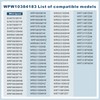 WPW10384183 W10384183 Refrigerator Thermistor Compatible with Whirlpool Kenmore, 2118228 AH3500720