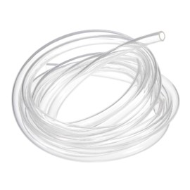 M METERXITY Tubing Carburetor Fuel Vent Line, 6mm(0.24") ID 8mm(0.31") OD 2m(7') Long Polyurethane Gas Oil Tube for ATV/Go Kart/Dirt Bike, Universal Petrol Pipe Replacement [Clear]