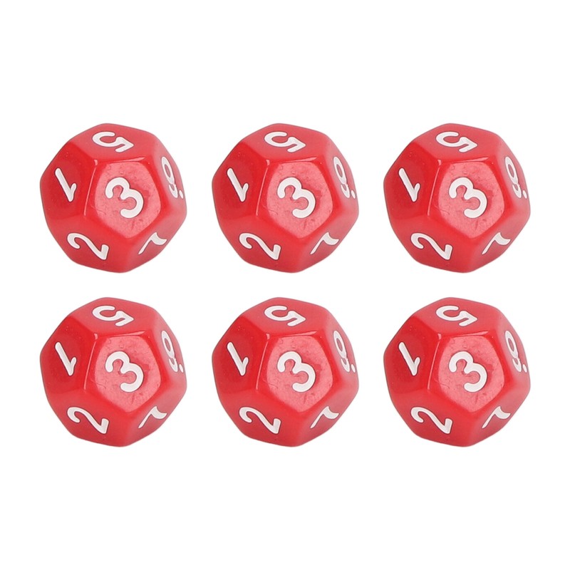 40Pcs 12 Sided Dice Set Polyhedral Dice for Family Party