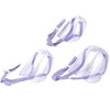 3pcs Cat Dog Muzzle AntiBite Cat Mouth Cover Breathable Transparent