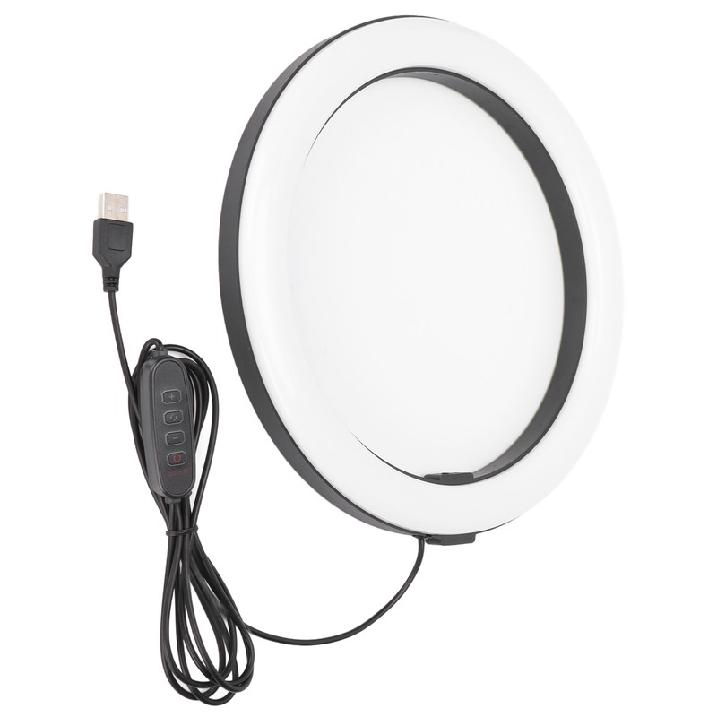 LED Selfie Ring Light Dimmable Photography Fill Light with Stand