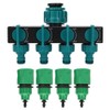 Duokon 4 Way Hose Divider Garden Hose Divider DN20 DN25