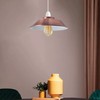 LEDSone Lampshade for Ceiling Light Industrial Replacement Shade Metal Ceiling