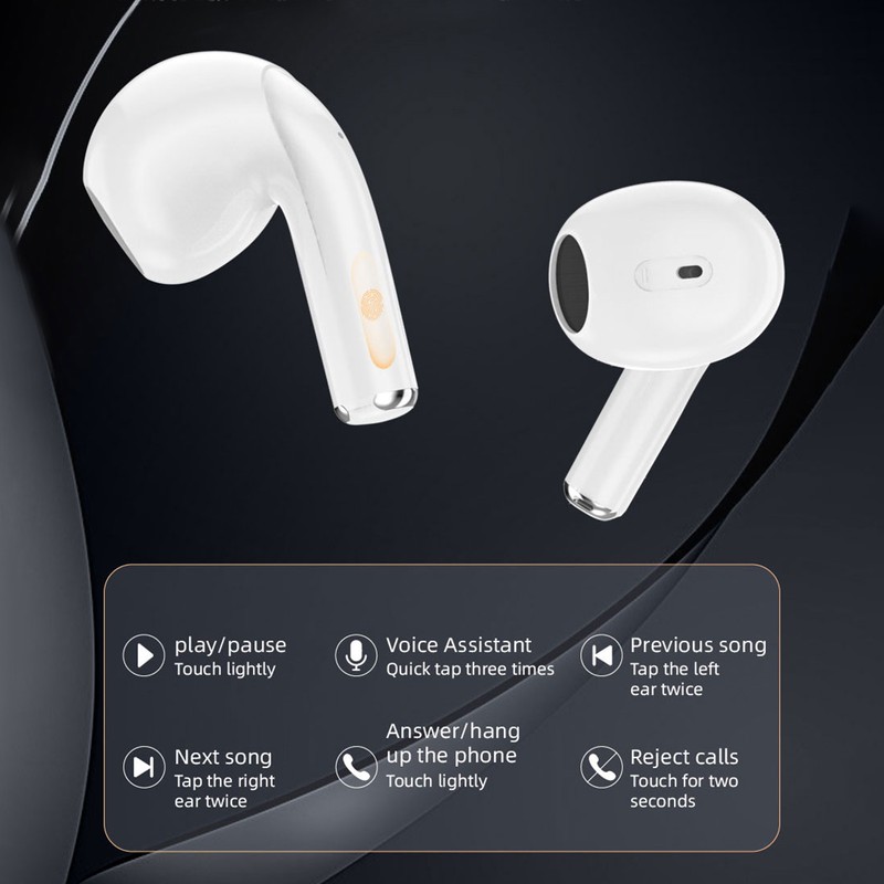 Wireless Earbuds For Music Wireless BT 5.3 Earbuds With Led