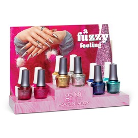 Gelish & Morgan Taylor "A Fuzzy Feeling" Winter Collection, 12 ct. Mixed Display - Includes Gel Polish & Lacquers