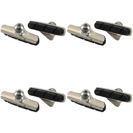 DiscoBrakes Campagnolo Record Titaniun-Effekt, Straßenbremsbeläge, Blocks 55 mm, 4 Paar (8 Stück)