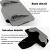 YULIAO Sun Visor Glasses Holder, Car Sunglasses Glasses Case, Glasses