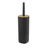 WENKO Rotello Toilet Brush Set Black
