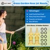 AUTOMAN Brass Hose Nozzle - High Pressure Jet Nozzle 4