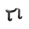 Metaltex TouchTherm Double Hook, Black, 6 x 4 x 4
