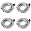 SEBSON Housing for recessed spotlights with GU10 socket, aluminium mounting