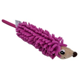 Hedgehog - Pink Fuzzy Stick