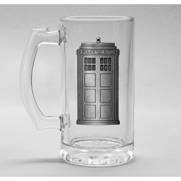 GB eye Doctor Who Tardis 500ml Glass Tankard