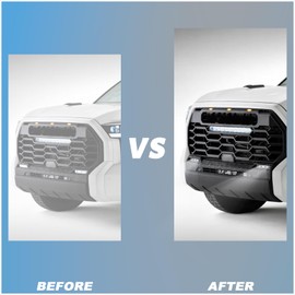 ULTRALTH LED Front Bumper Light Kit for 2022-2025 Toyota Tundra| 2024-2025 Tacoma| 2025 4Runner| 2023-2025 Sequoia–White DRL Fog Lights | Dynamic Amber Sequential Turn Signals | Direct OEM Replacement