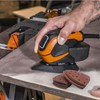 60 pieces of sandpaper triangular sander, 11-hole, 105 x 152