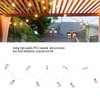 Light String 100LEDs Copper Wire Light String Artificial Rose E27