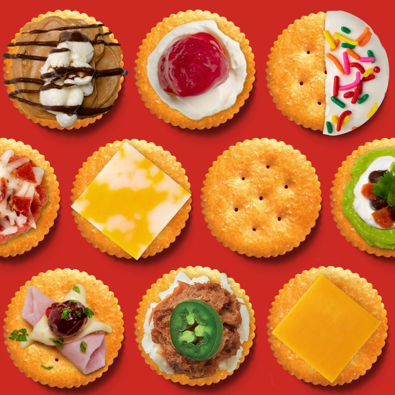 RITZ Fresh Stacks Original Crackers, Bulk Travel Snacks, Family Size,