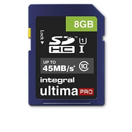 Integral 8GB Class 10 SDHC Card