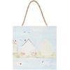 Hannah Cole EMB10810 Rain 20 x 20cm Wooden Wall Art,