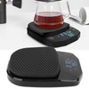 Digital Coffee Scale Rechargeable Clear Display Digital Food Scale with