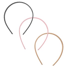 Healeved 3pcs Boys and Girls Headbands for Thin Hair Hair Bands Soft Textured Headband Accessories for Girls for Everyday Wear