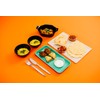 Harfield Polycarbonate Plastic Individual Serving Platter Orange (Pack of 2)
