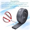  13524 Gray Vinyl Door Threshold Replacement Insert, 1-1/4 in.